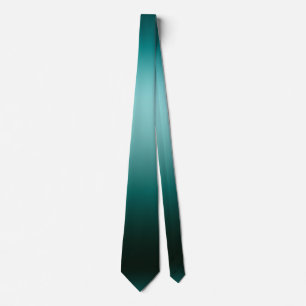 濃い緑のグラデグラデーションィエントメンズネックタイ ネクタイ