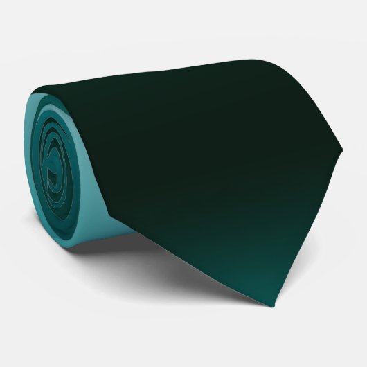 濃い緑のグラデグラデーションィエントメンズネックタイ ネクタイ (ロール)