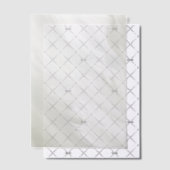 濃い緑のストリーク ベラム紙招待状 (オフセット (招待状))