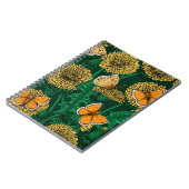 濃い緑のタンポポ草原 ノートブック (左側)