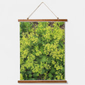 濃い緑のツタの壁 自然 植物のタペストリー 吊り下げ型タペストリー (正面)