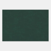 濃い緑のテクスチャ ラッピングペーパーシート (正面3)