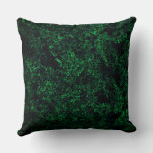 濃い緑のテクスチャ、破壊または腐食したスポンジ クッション (裏面)