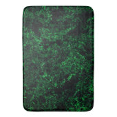 濃い緑のテクスチャ、破壊または腐食したスポンジ バスマット (正面縦)