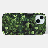 濃い緑のハート Case-Mate iPhoneケース (裏面 (横))