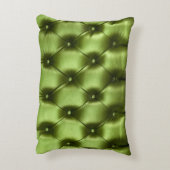 濃い緑の大文字の背景テクスチャ  アクセントクッション (裏面(縦))