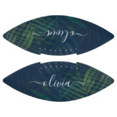 濃い緑の手のひら葉のパターン アメリカンフットボール (パネル)