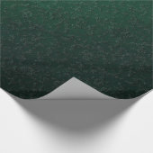 濃い緑の模様 ラッピングペーパー (角)