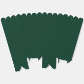 濃い緑の無地の色 フェイバーボックス (見開き)