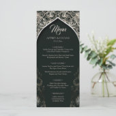 濃い緑の王宮の銀が輝結婚く メニュー (スタンド正面)