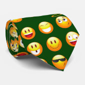 濃い緑の絵文字 ネクタイ (ロール)