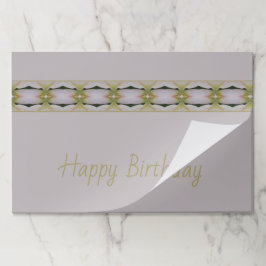 濃い緑の色相 ペーパーパッド