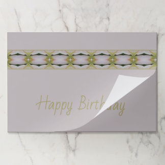 濃い緑の色相 ペーパーパッド