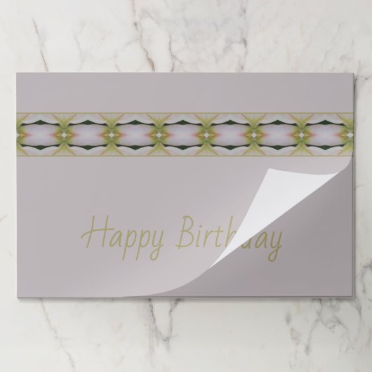 濃い緑の色相 ペーパーパッド (折り畳み)