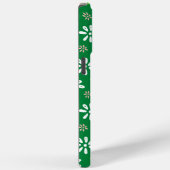 濃い緑の花パターンiPhone 15 Pro Maxケース Case-Mate iPhoneケース (裏面 / 右)