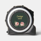 濃い緑の葉上にピンクの花と花 メジャー (正面)