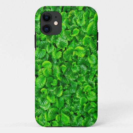 濃い緑の葉 Case-Mate iPhoneケース (裏面)