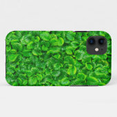 濃い緑の葉 Case-Mate iPhoneケース (裏面(横))
