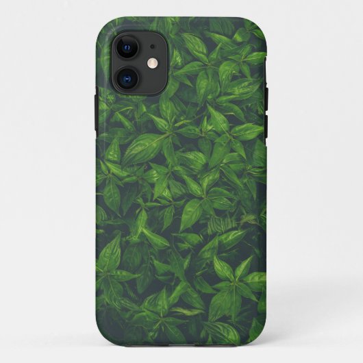 濃い緑の葉 Case-Mate iPhoneケース (裏面)