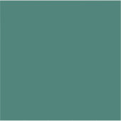 濃い緑の青無地の（色） シール (正面)