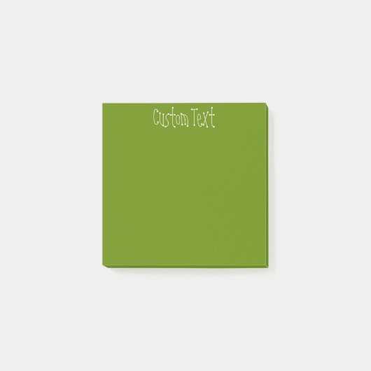 濃い緑 ポストイット (正面)