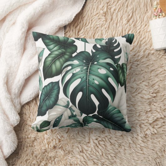 濃い緑(大) クッション (ブランケット)