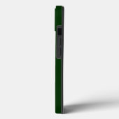 濃い緑 Case-Mate iPhoneケース (裏面 / 左)