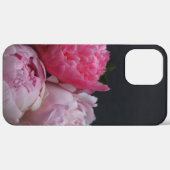 濃い背景のピンクの芍薬 Case-Mate iPhoneケース (裏面 / 右)
