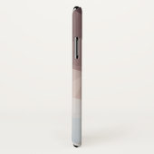 濃い色から淡い色の抽象芸術角錐アート Case-Mate iPhoneケース (裏面/右)