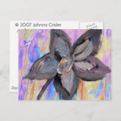 濃い花 ポストカード (正面/裏面)