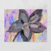 濃い花 ポストカード (正面)