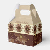 濃い茶色のフライアル フェイバーボックス (裏面サイド)