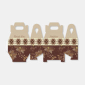 濃い茶色のフライアル フェイバーボックス (折り畳みなし)