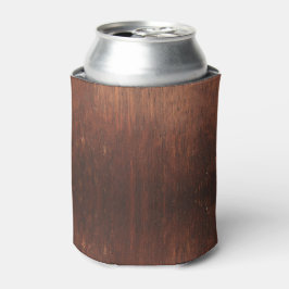 濃い茶色の木 缶クーラー