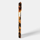 濃い茶色の秋のリスとフローラ Case-Mate iPhoneケース (裏面 / 右)