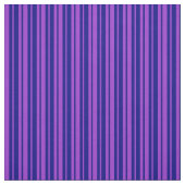 濃い蘭と青い線のパターン ファブリック (見本)