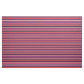 濃い蘭、黒、淡いシアン、赤のパターン ファブリック (ヤード)