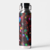 濃い赤きらめく ウォーターボトル (背面)