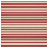 濃い赤とタン色のストライプ ファブリック (見本)