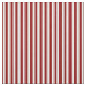 濃い赤と白のパターン ファブリック (見本)