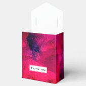 濃い赤と紫のはっきりした抽象芸術 フェイバーボックス (オープン)