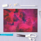 濃い赤と紫はっきりしたとモダン抽象芸術 薄葉紙 (クラフト)