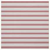 濃い赤と薄い灰色の色の線 ファブリック (見本)