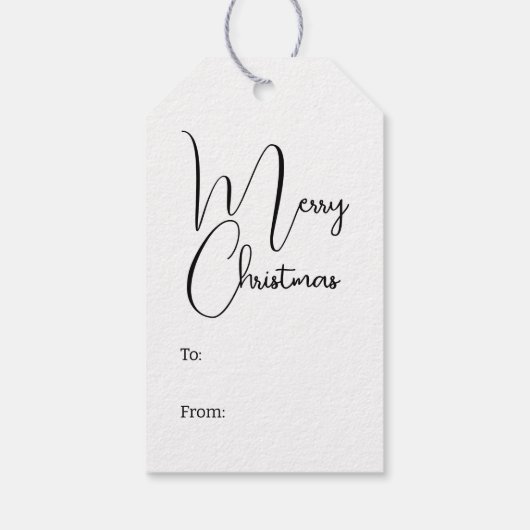 濃い赤と金ゴールドの点と円 ギフトタグ (裏面)