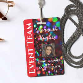 濃い赤のきらめく写真 バッジ