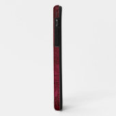 濃い赤のグランジ壁の背景グラフィックデザイン Case-Mate iPhoneケース (裏面/左)