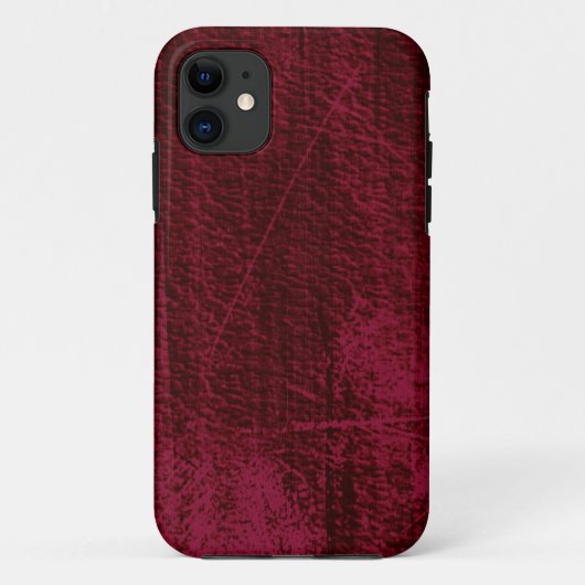 濃い赤のグランジ壁の背景グラフィックデザイン Case-Mate iPhoneケース (裏面)