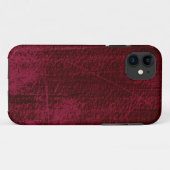濃い赤のグランジ壁の背景グラフィックデザイン Case-Mate iPhoneケース (裏面(横))