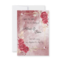 濃い赤のマロンカラーテーマ