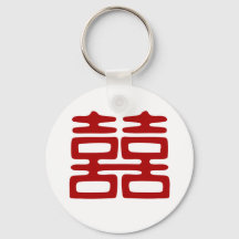 濃い赤の二重の幸せエレガント-